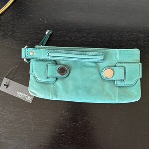 Kenneth Cole Reaction Aqua Wristlet